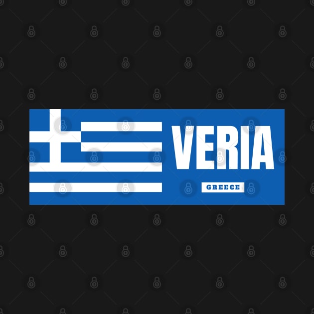 Veria City with Greek Flag by aybe7elf