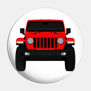 WRANGLER RED Pin