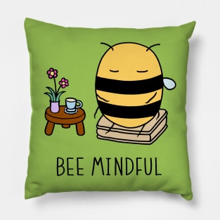 Bee Mindful - Pear Pillow