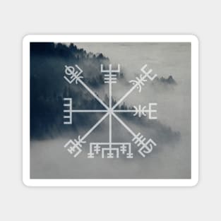 Vegvisir | Icelandic staves Magnet