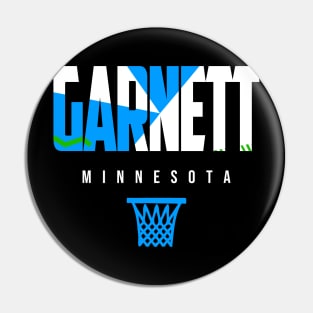 Garnett Minnesota Throwback Pin