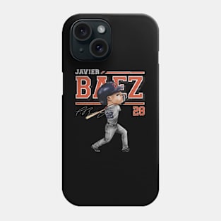 javier baez detroit cartoon Phone Case