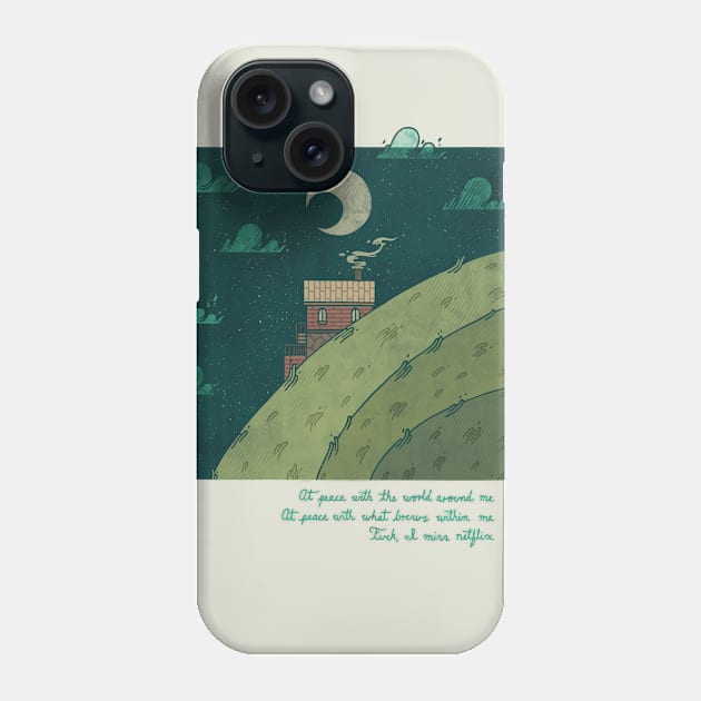 At Peace Phone Case by againstbound