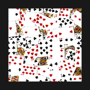 Playing Cards Pattern T-Shirt