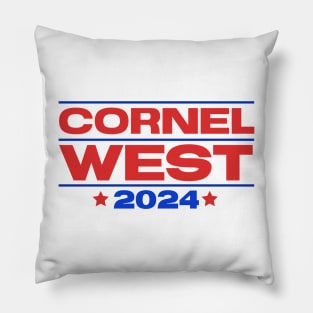 Cornel west for president 2024 Pillow