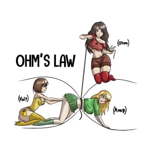 Ohms Law Electricity T-Shirt