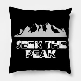 Climbing - Seek the peak Pillow