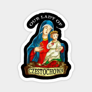 Czestochowa Baby Jesus Lover Magnet