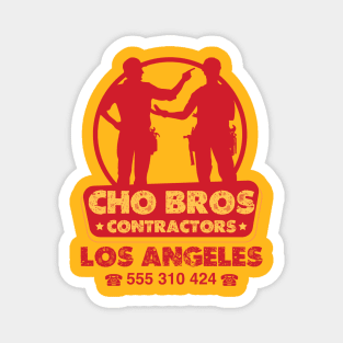 Cho Bros Contractors, Beef handyman Magnet