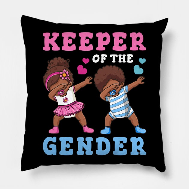 Gender Reveal Keeper of Gender Pillow by KAWAIITEE