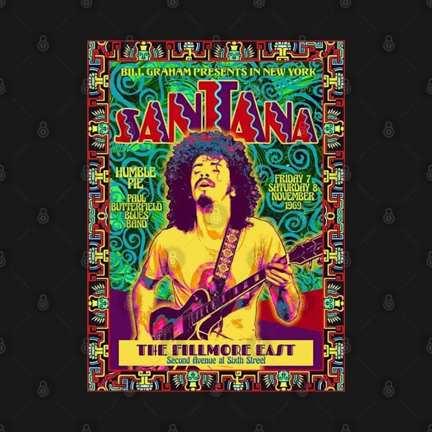 SANTANA MERCH VTG by Hayatilah