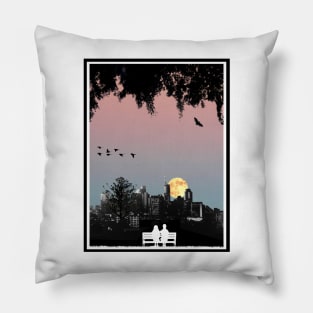 Dornoch Terrace Moonrise Pillow