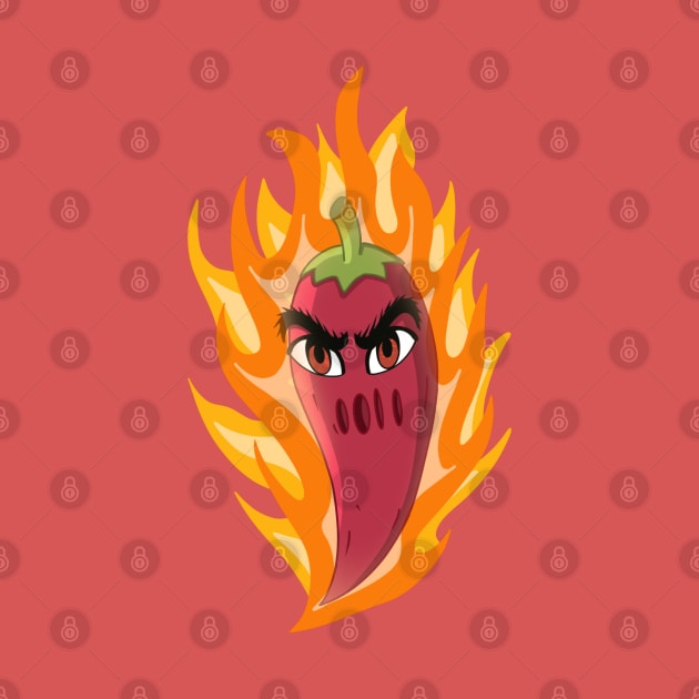 Ragging pepper shooting on fire by Funner