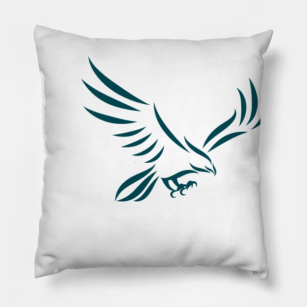 Eagles Pillow by Xtian Dela ✅