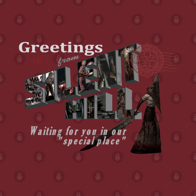 Silent Hill Greetings by Screen Fiend Merch