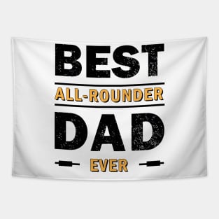 Best All-Rounder Dad Black Tapestry