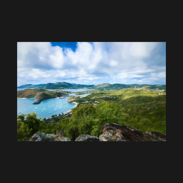 Copy of  View of English Harbor from Shirley Heights by stuartchard