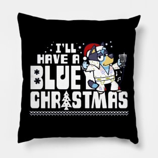 bluey christmas Pillow