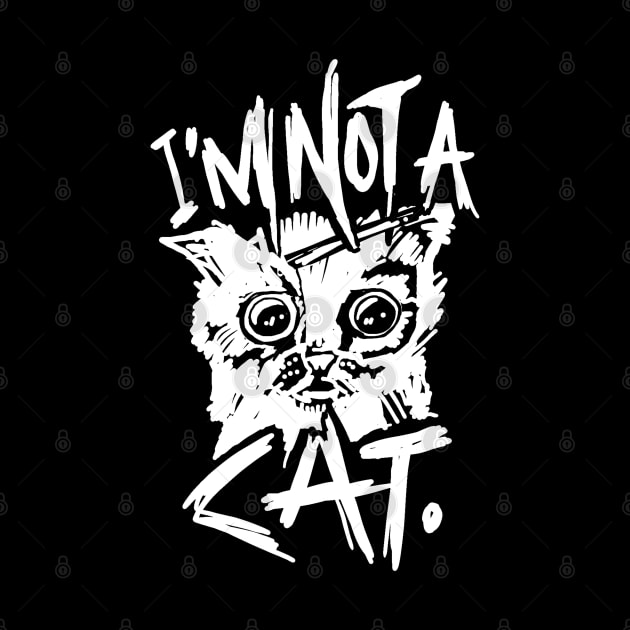 I'm Not a Cat Meme by sketchnkustom