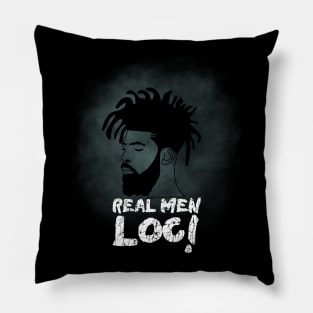 Real Men Loc Black Man Freeform Locs Pillow