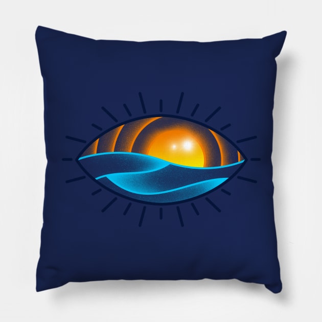 Nature Watching Pillow by opippi