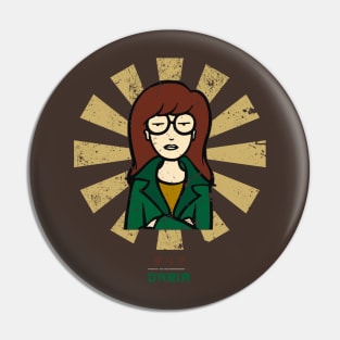 Daria Retro Japanese Pin