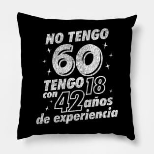 Regalos Para Hombres De 60 Aos 60Th Birthday For Men Pillow