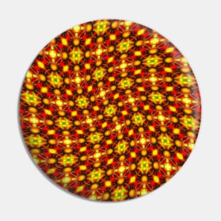 Happy Sunflower Pattern Pin