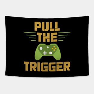 Gamer / Controller - Pull The Trigger (v3) Tapestry