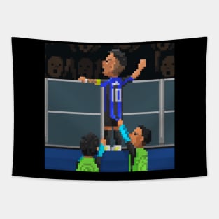 L martinez 8bit Tapestry