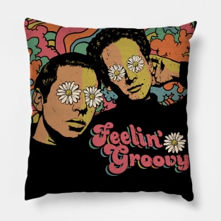 feeling groovy Pillow