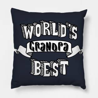 World's Best Grandpa Pillow