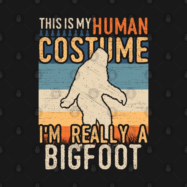 Retro Bigfoot Quote by Tesszero