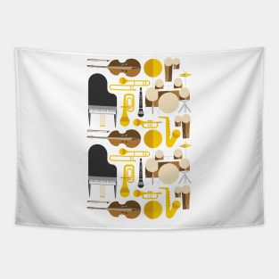 jazz instruments Tapestry