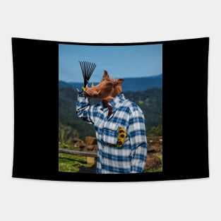 Wild pig Tapestry