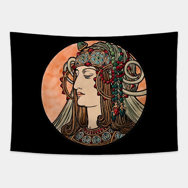 Queen Tapestry by Delta Zero Seven