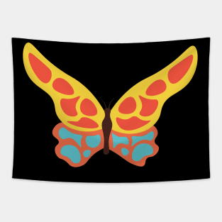 colourful butterfly art Tapestry