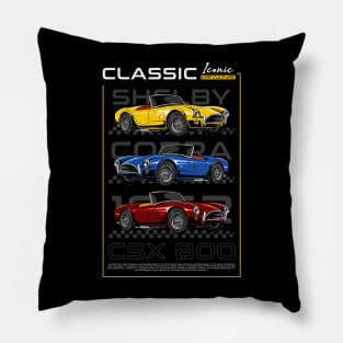 Vintage Cobra CSX Car Pillow