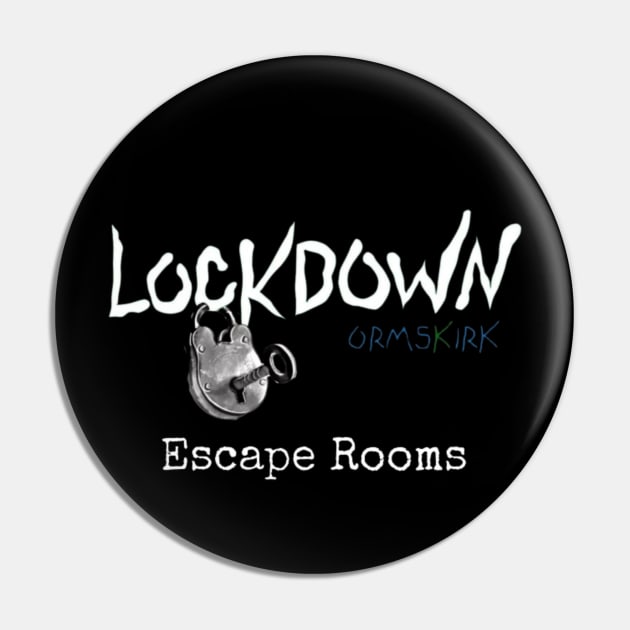 Lockdown Logo Pin by Lockdown Escape Rooms