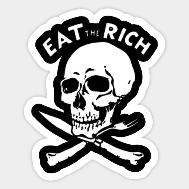 Eat The Rich T Shirt Punk Sex Pistols Sticker Teepublic