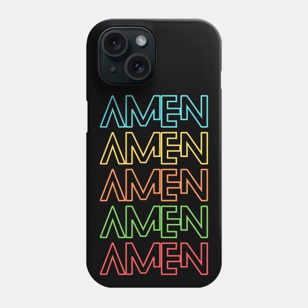 Amen Phone Case by All Things Gospel