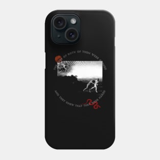 Adam and Eve Garden of eden Phone Case