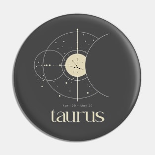 Minimalist Taurus Zodiac Sign Constellation Astrology Aesthetic Horoscope Pin