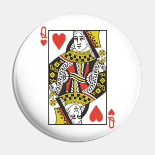 Queen of Hearts Pin