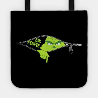 Ew People grinch design. Ew people grinchmas design Tote