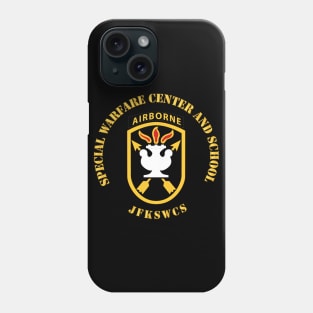 SOF - JFKSWCS -  SSI  wo Backgrnd Phone Case