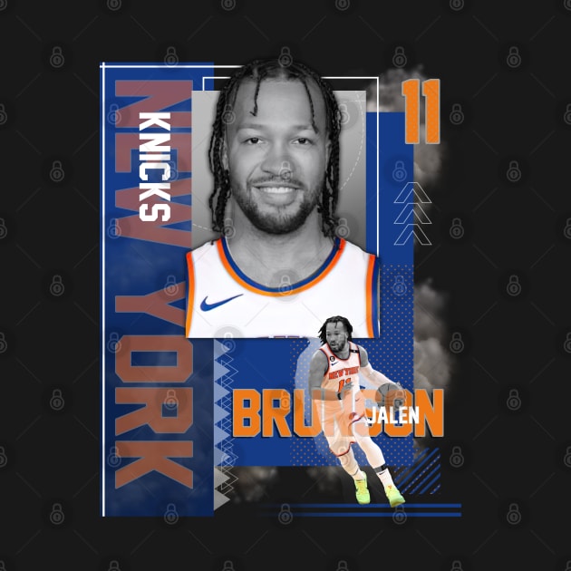 New York Knicks Jalen Brunson 11 by today.i.am.sad