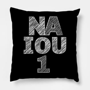 NA I OU 1 Pillow