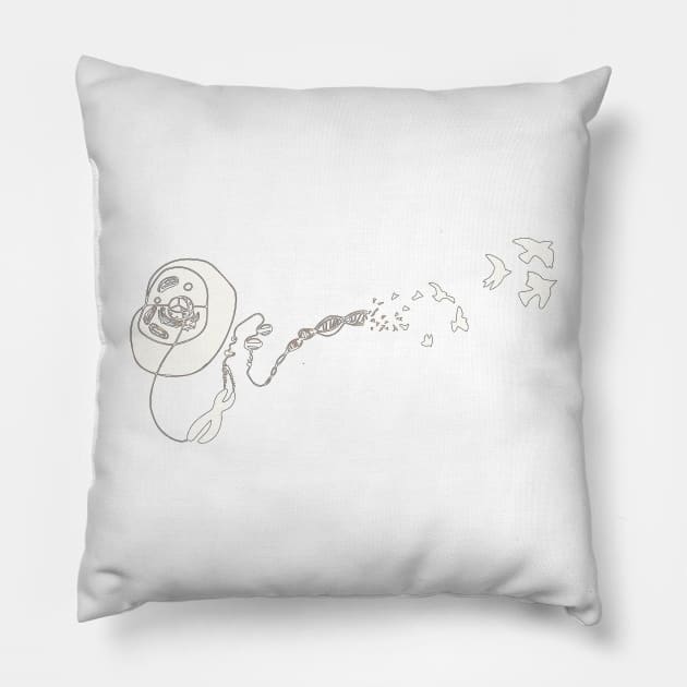 DNA Pillow by dreamtravel