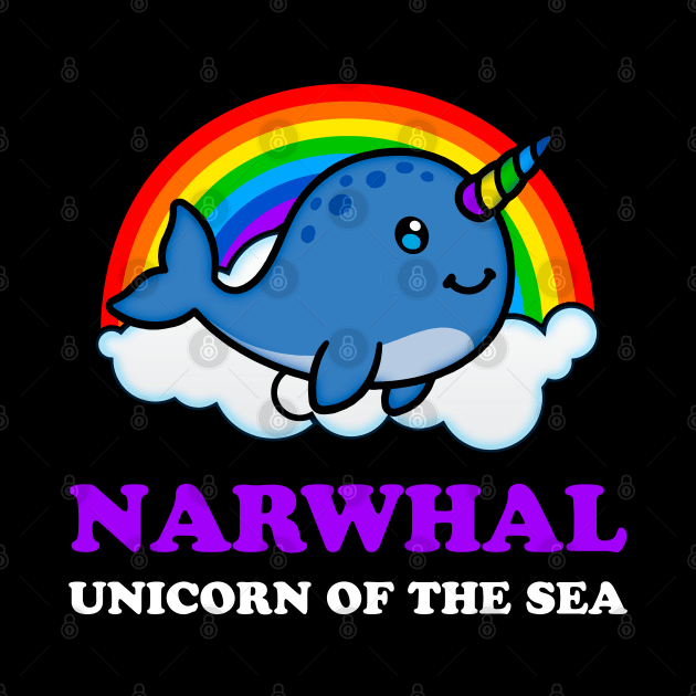 Narwhal Unicorn of the Sea by Yeldar